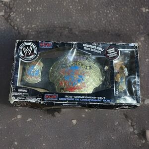 WWE Jakks ECW World Heavyweight Wrestling Championship Kids Belt w/ CM Punk